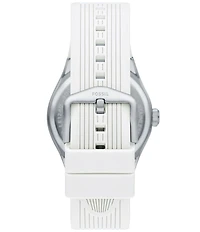 Fossil Unisex World Flags Big Tic Ana-Digi Silicone Strap Watch