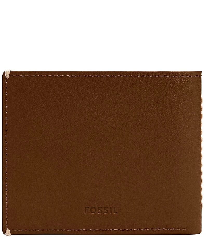 Fossil Westover Bifold With Flip ID Leather Wallet