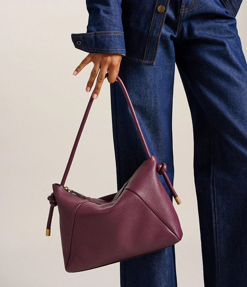 Fossil Willa Leather Slouchy Shoulder Bag