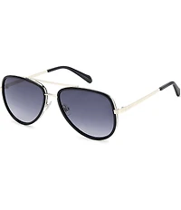 Fossil Women's 2147/G/S 59mm Aviator Sunglasses