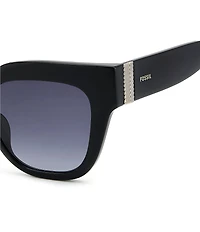 Fossil Women's 2151/G/S 51mm Cat Eye Sunglasses