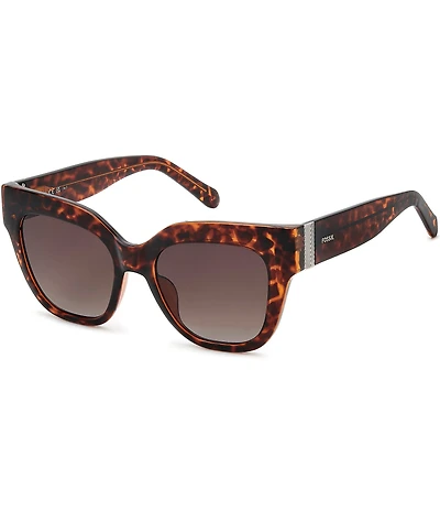 Fossil Women's 2151/G/S 51mm Cat Eye Sunglasses