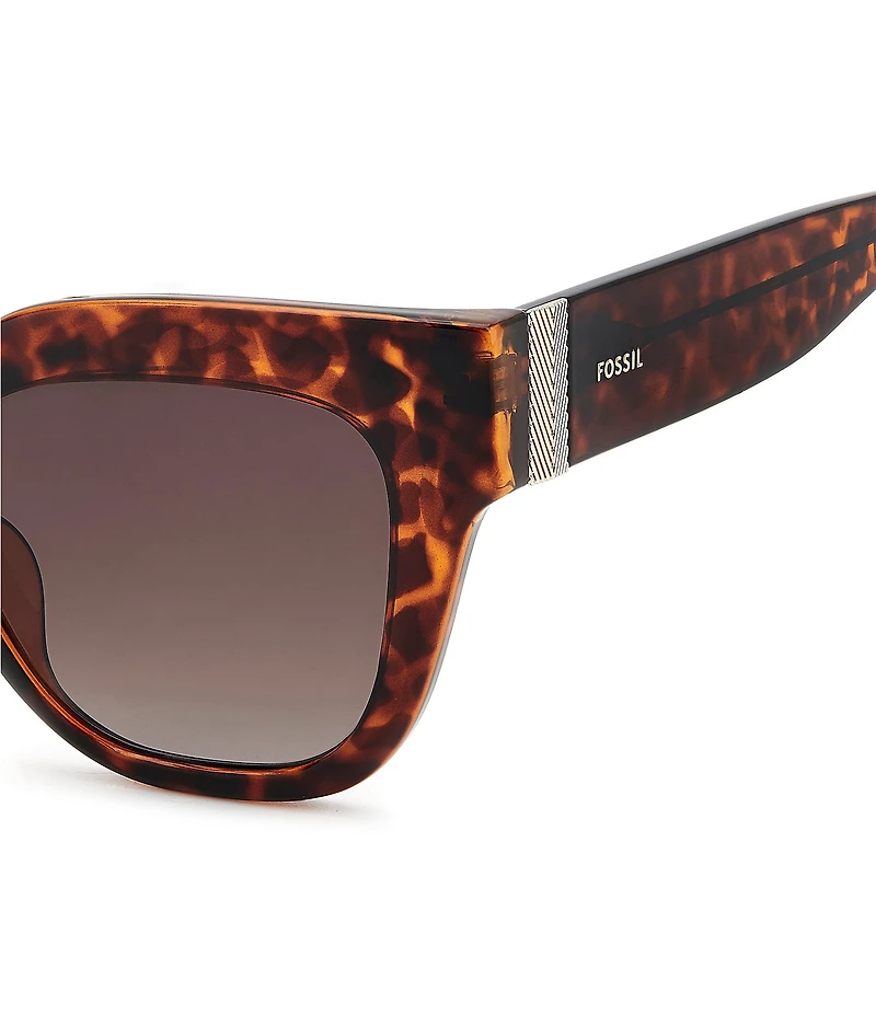 Fossil Women's 2151/G/S 51mm Cat Eye Sunglasses