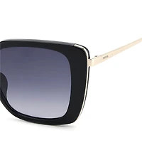 Fossil Women's 2152/G/S 54mm Square Sunglasses