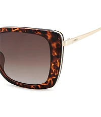 Fossil Women's 2152/G/S 54mm Square Sunglasses