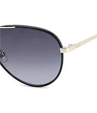Fossil Women's 2153/G/S 59mm Aviator Sunglasses