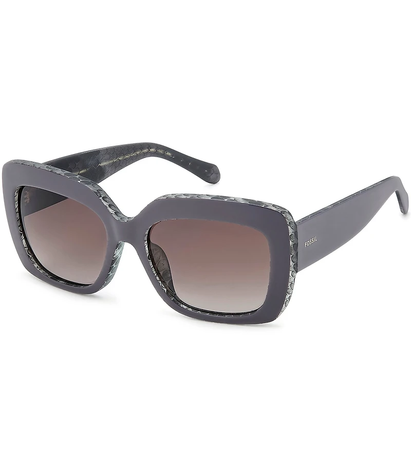 Fossil Women's 3158/S 54mm Rectangle Sunglasses