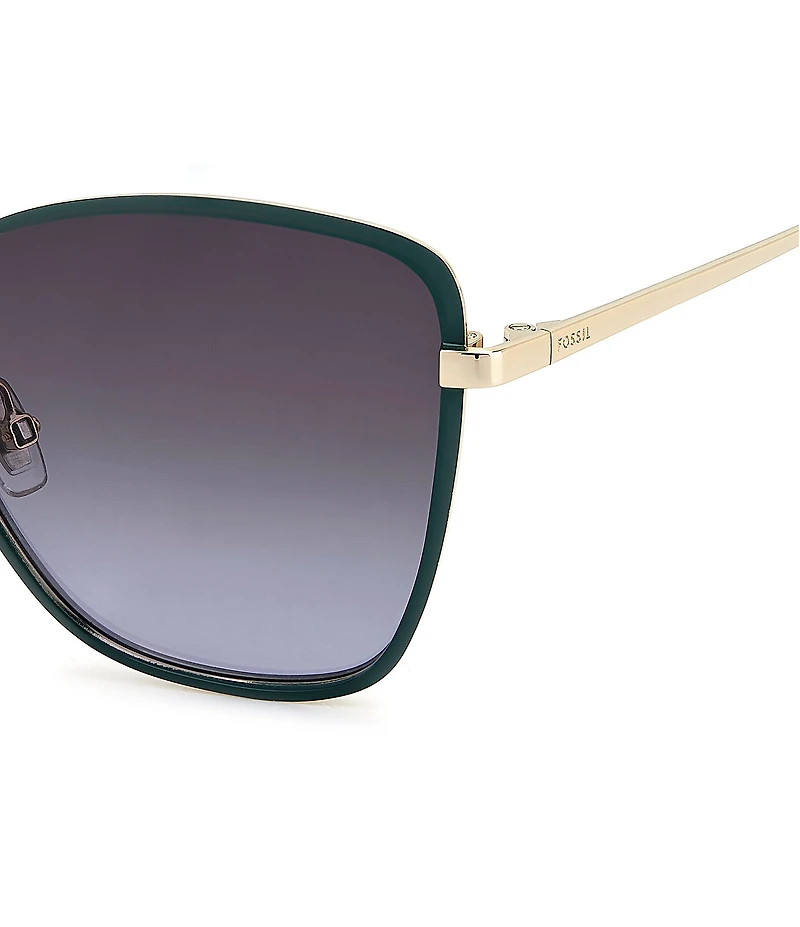 Fossil Women's 3159/G/S 56mm Butterfly Sunglasses