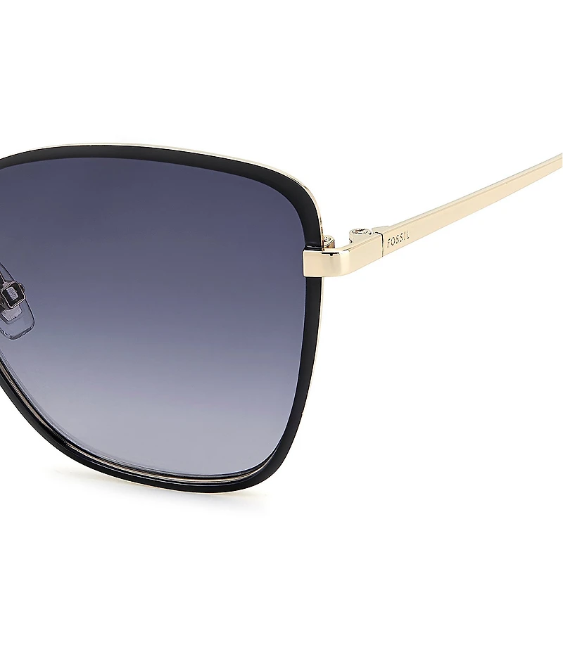 Fossil Women's 3159/G/S 56mm Butterfly Sunglasses