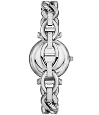 Fossil Women's Carlie Three-Hand Stainless Steel Chain Bracelet Watch