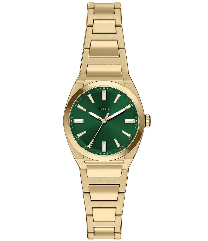 Fossil Women's Everett Quartz Three-Hand Stainless Steel Bracelet Watch