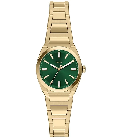 Fossil Women's Everett Quartz Three-Hand Stainless Steel Bracelet Watch