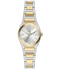 Fossil Women's Everett Quartz Three-Hand Stainless Steel Bracelet Watch