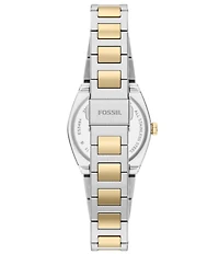 Fossil Women's Everett Quartz Three-Hand Stainless Steel Bracelet Watch