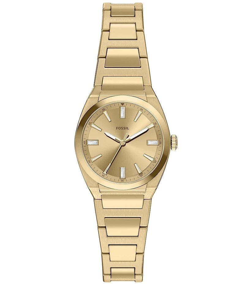 Fossil Women's Everett Quartz Three-Hand Stainless Steel Bracelet Watch