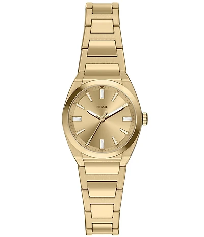 Fossil Women's Everett Quartz Three-Hand Stainless Steel Bracelet Watch