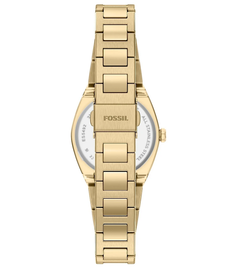 Fossil Women's Everett Quartz Three-Hand Stainless Steel Bracelet Watch
