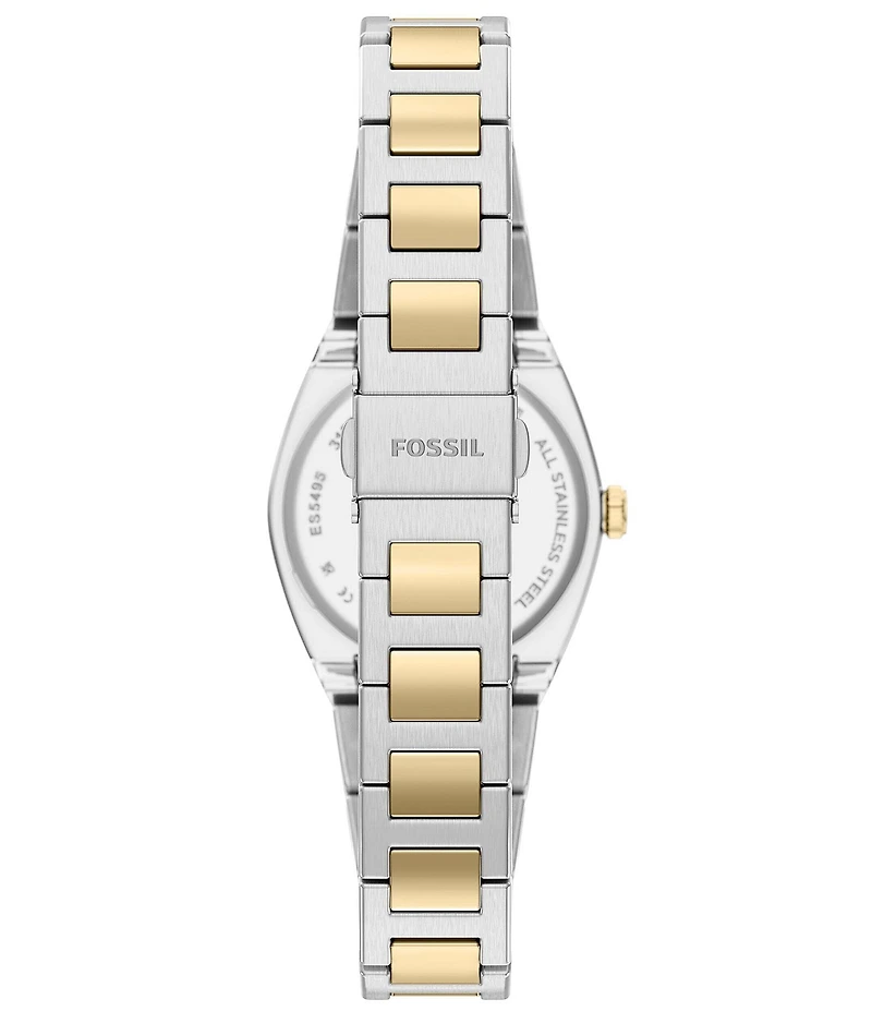 Fossil Women's Everett Quartz Three-Hand Stainless Steel Bracelet Watch