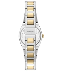 Fossil Women's Everett Quartz Three-Hand Stainless Steel Bracelet Watch
