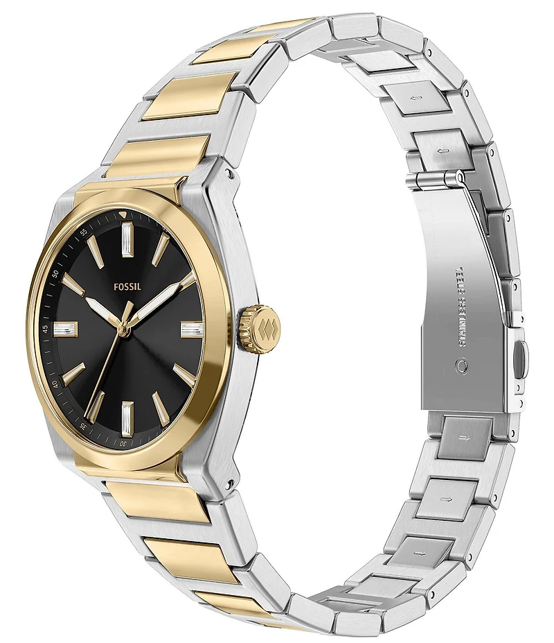 Fossil Women's Everett Quartz Three-Hand Stainless Steel Bracelet Watch