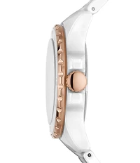 Fossil Women's FB-01 Analog Ceramic Bracelet Watch