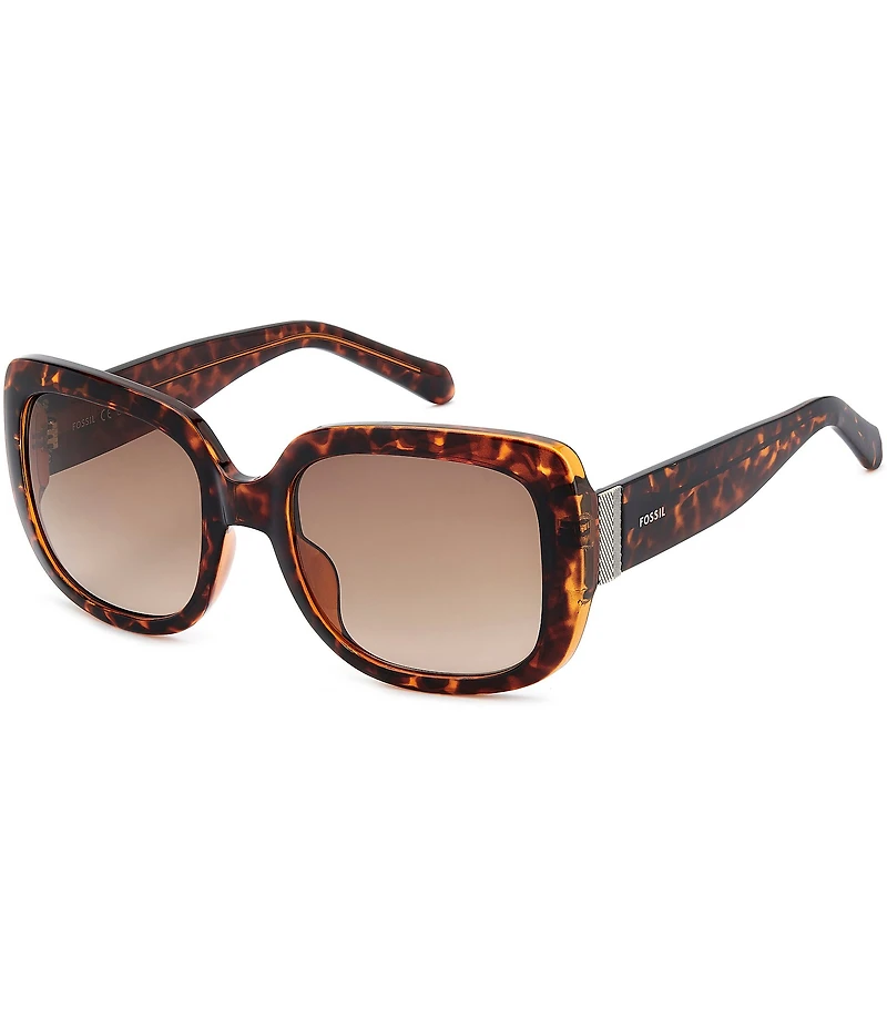 Fossil Women's FOS 2157/G/S 54mm Square Sunglasses