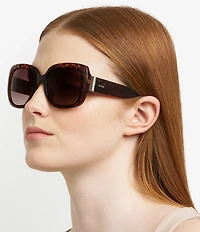 Fossil Women's FOS 2157/G/S 54mm Square Sunglasses