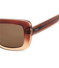 Fossil Women's FOS 3181/S 56mm Rectangle Sunglasses