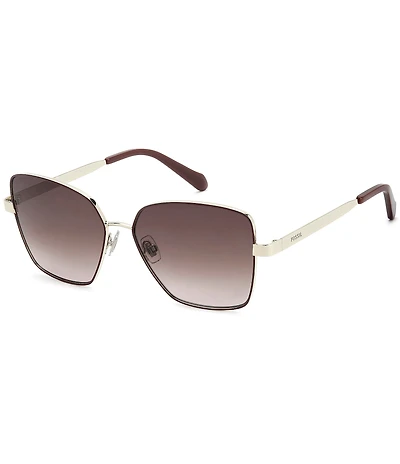 Fossil Women's FOS 3182/G/S 57mm Square Sunglasses