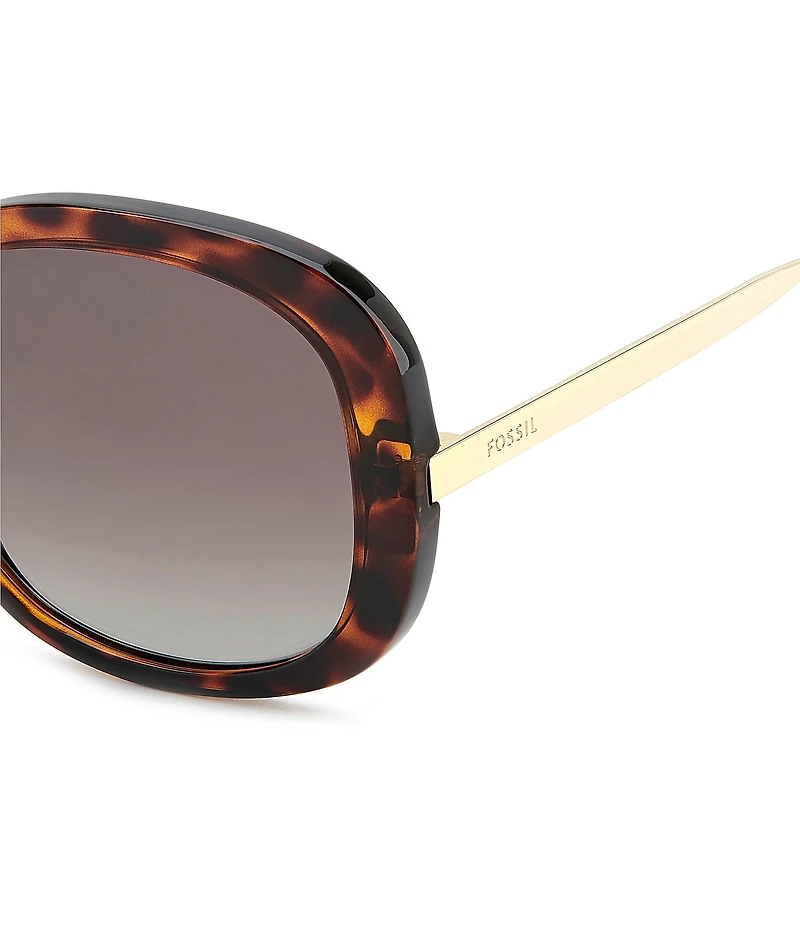 Fossil Women's FOS2166 56mm Oval Sunglasses