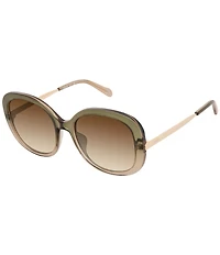 Fossil Women's FOS2166 56mm Oval Sunglasses