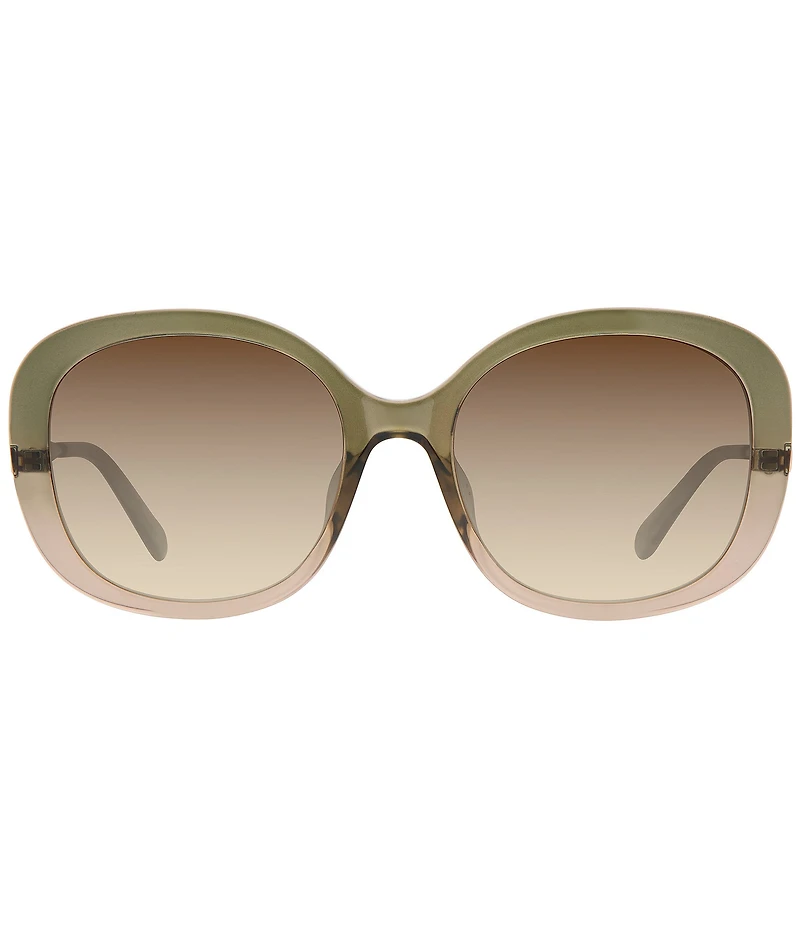 Fossil Women's FOS2166 56mm Oval Sunglasses