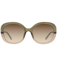Fossil Women's FOS2166 56mm Oval Sunglasses