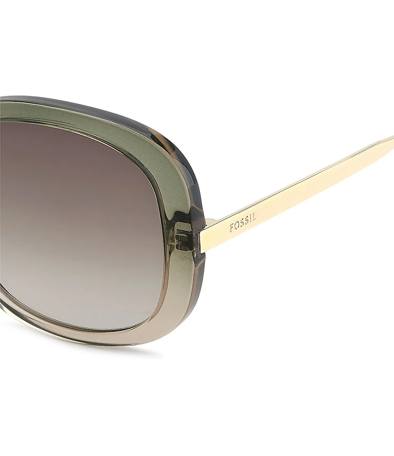 Fossil Women's FOS2166 56mm Oval Sunglasses