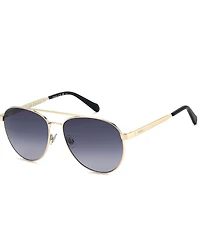 Fossil Women's FOS2172 59mm Navigator Sunglasses