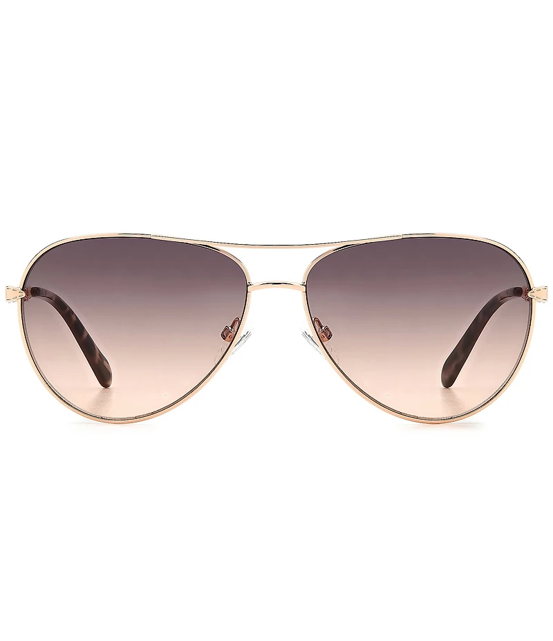 Fossil Women's FOS3141GS Aviator Sunglasses