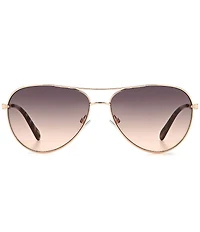 Fossil Women's FOS3141GS Aviator Sunglasses