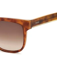 Fossil Women's FOS3177 54mm Square Sunglasses