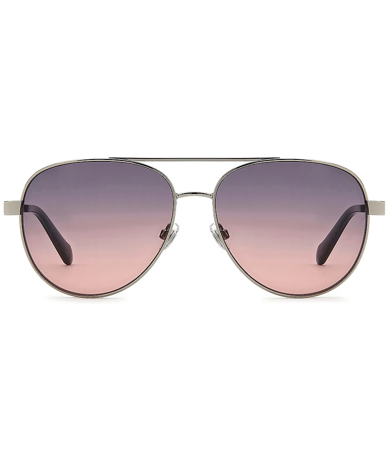 Fossil Women's FOS3178 58mm Aviator Sunglasses