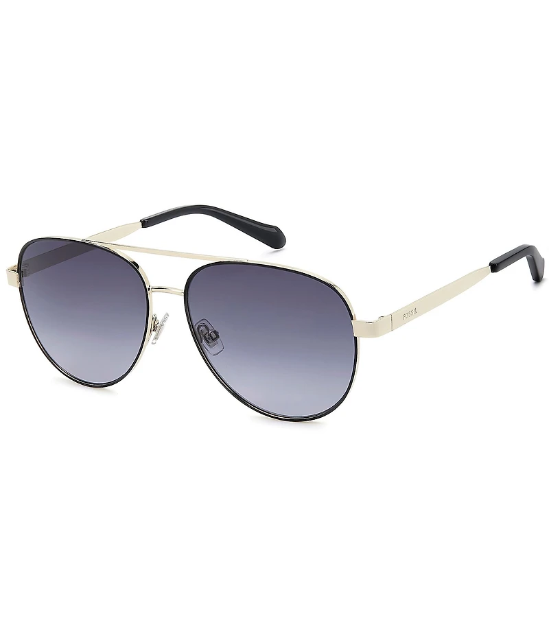 Fossil Women's FOS3178 58mm Aviator Sunglasses