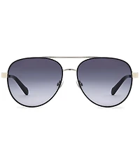 Fossil Women's FOS3178 58mm Aviator Sunglasses