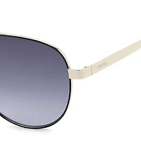 Fossil Women's FOS3178 58mm Aviator Sunglasses