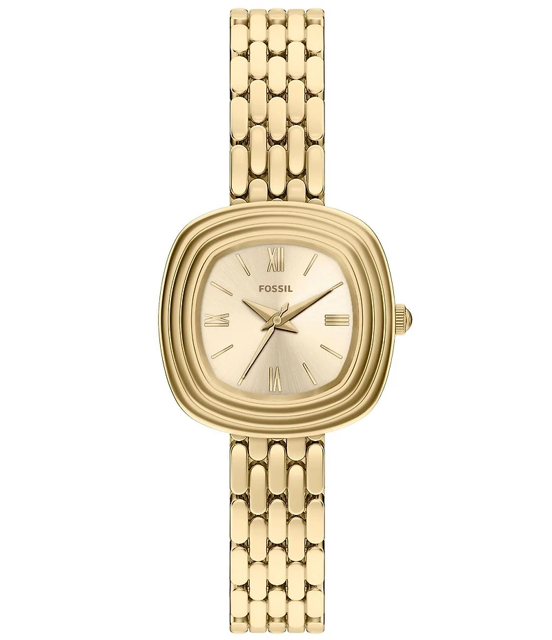 Fossil Women's Genevieve Quartz Three-Hand Stainless Steel Bracelet Watch