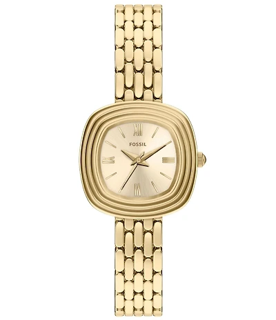 Fossil Women's Genevieve Quartz Three-Hand Stainless Steel Bracelet Watch