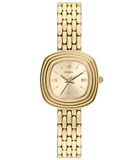 Fossil Women's Genevieve Quartz Three-Hand Stainless Steel Bracelet Watch