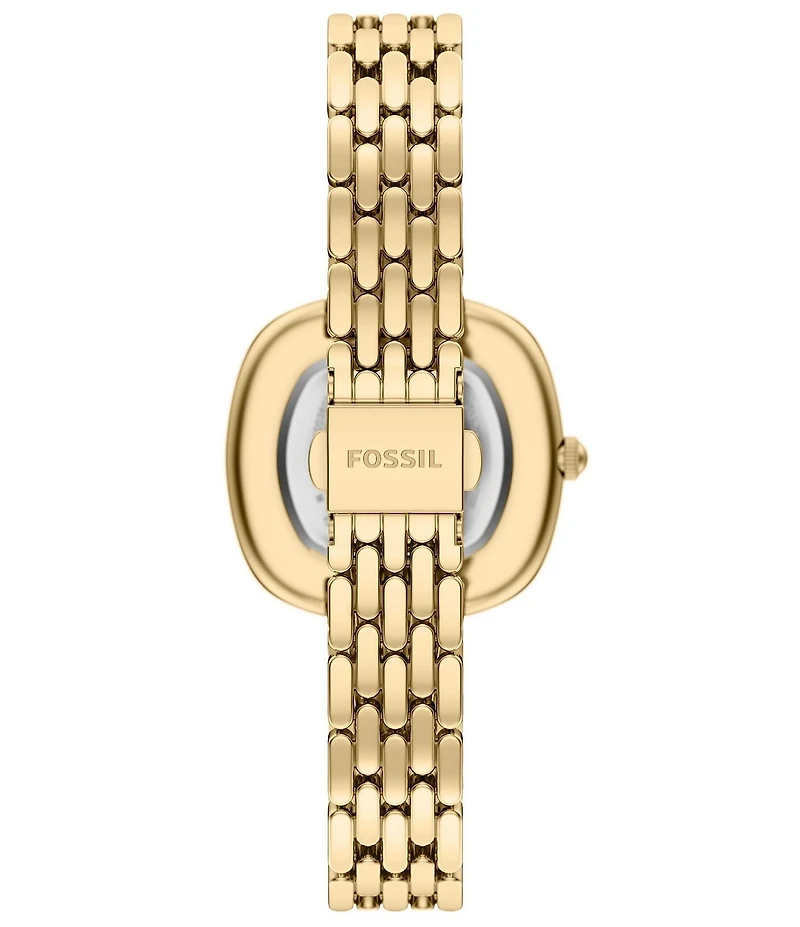 Fossil Women's Genevieve Quartz Three-Hand Stainless Steel Bracelet Watch