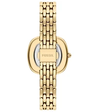 Fossil Women's Genevieve Quartz Three-Hand Stainless Steel Bracelet Watch
