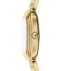 Fossil Women's Genevieve Quartz Three-Hand Stainless Steel Bracelet Watch
