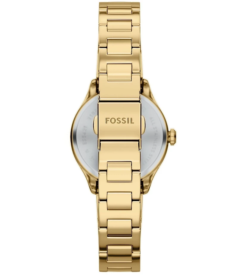 Fossil Women's Gilmore Quartz Three-Hand Stainless Steel Bracelet Watch