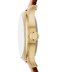 Fossil Women's Gilmore Three-Hand Leather Strap Watch